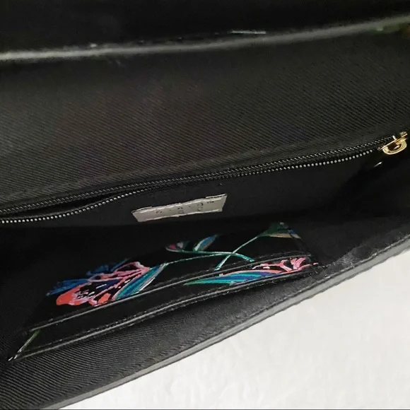 Floral Print Chain Strap Purse - Picture 4 of 11